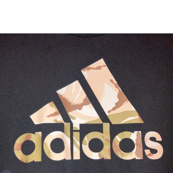Adidas black graphic camo t-shirt size large mens - Picture 4 of 6